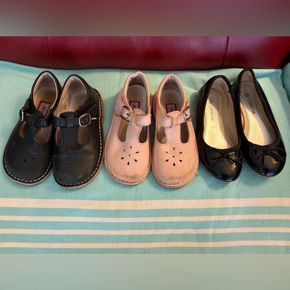 ❣️3 Pairs Of L’AMOUR Girls Shoes❣️FIRM ON PRICE..